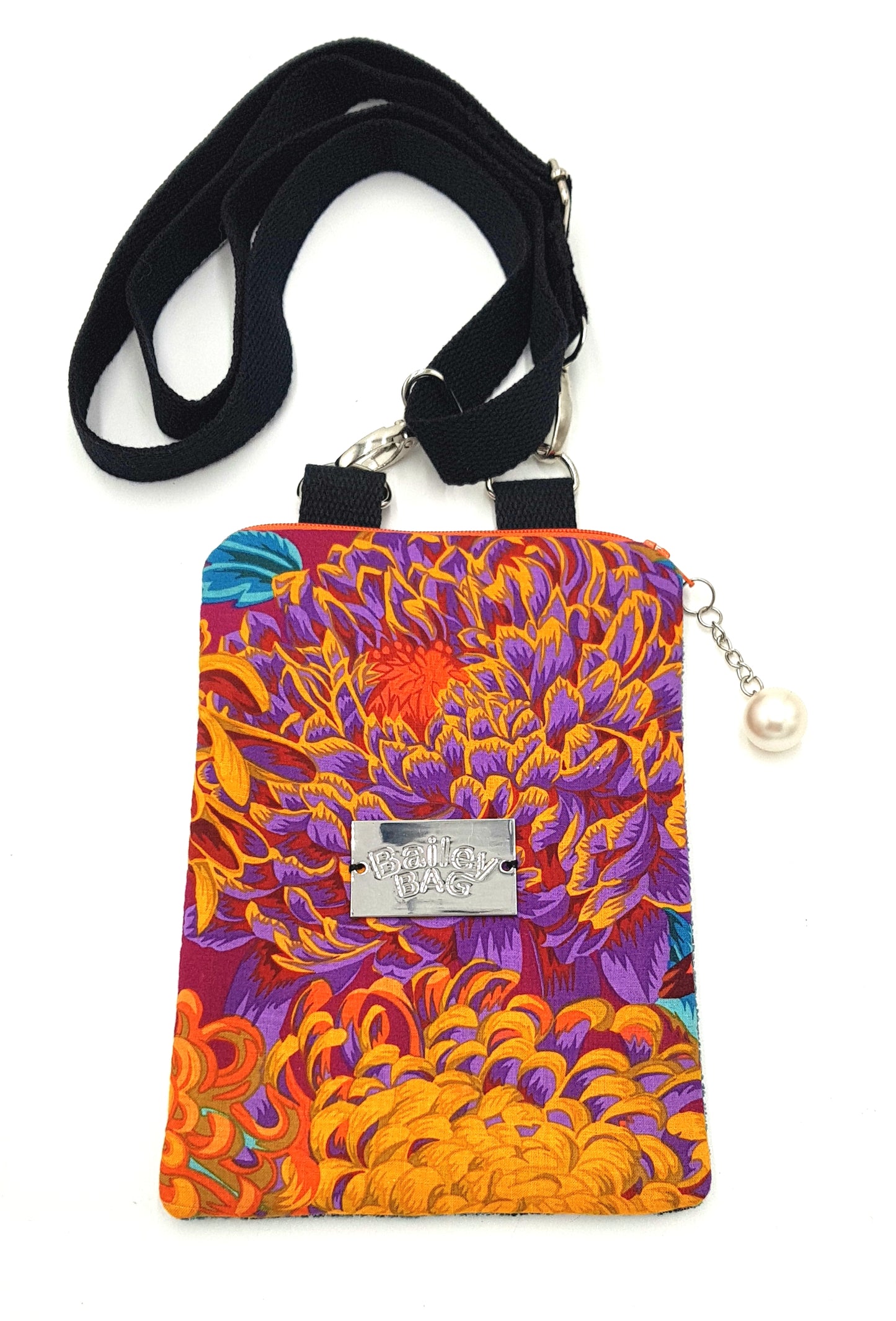 Large Phone Bag Chrysanthemum