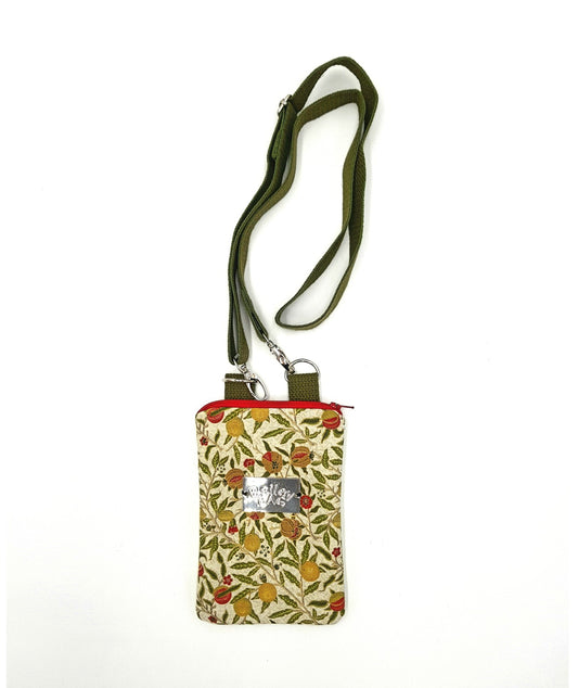 Regular Phone Bag William Morris Fruits