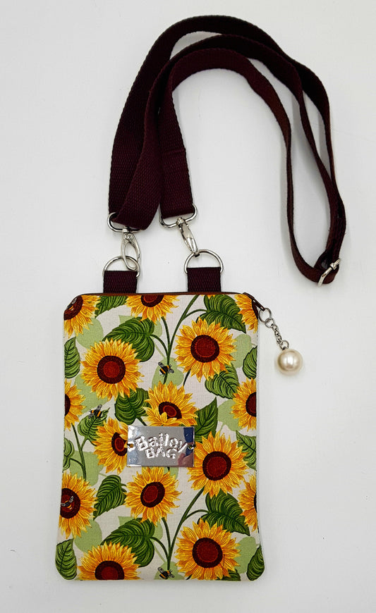 Large Phone Bag Sunflower