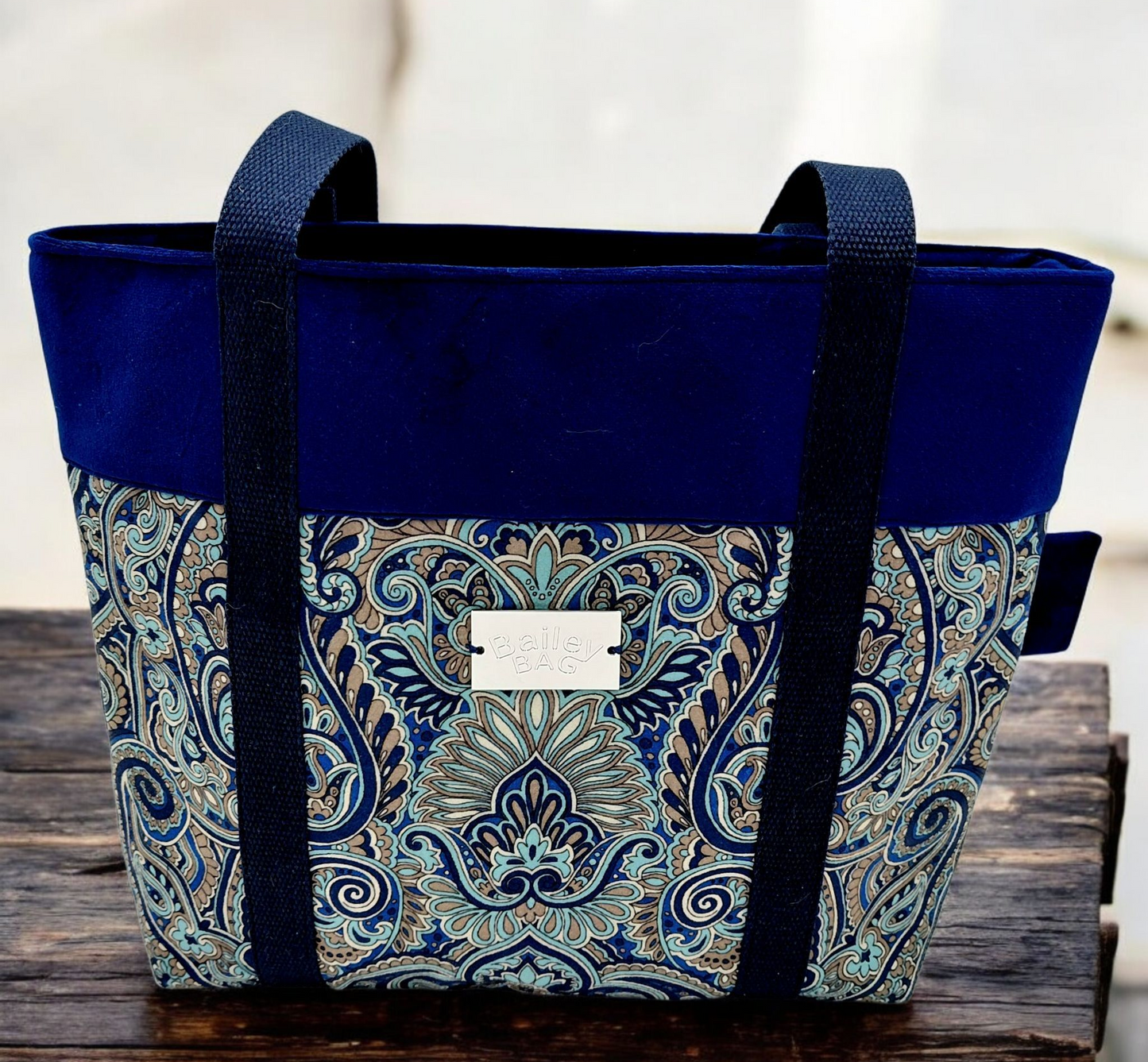 Perfect Paisley Blue